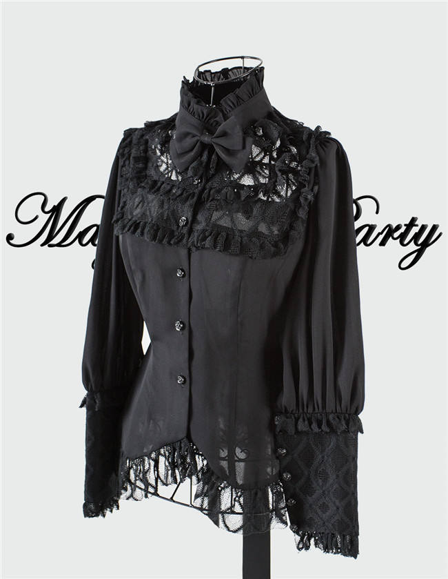 Magic Tea Party ~Ada's Flower Lolita Blouse -Ready Made