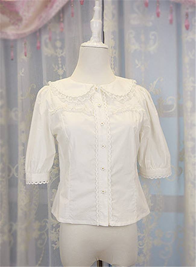 Daisy and Dandelion ~Sweet Lolita Medium Sleeves Blouse