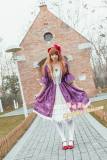 Strawberry Witch Aurora Sleeping Beauty Lolita OP Dress - IN STOCK