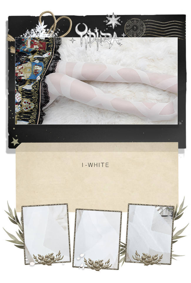 Dream The Witch~ Reverberation~Lolita Above Knee High Socks/Stockings