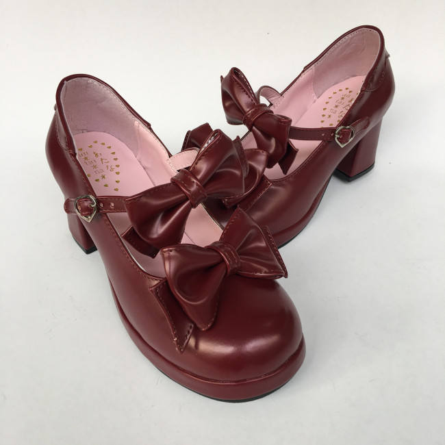 Sweet Chocolate Lolita Heels Shoes
