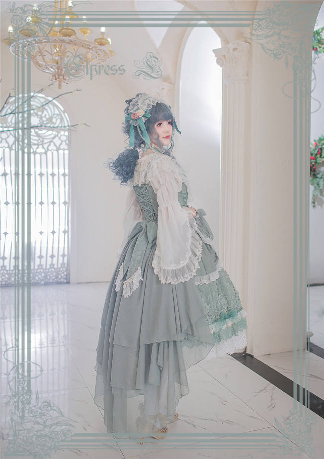 Elpress L ~Christmas D*Romance Ode~ Elegant Lolita JSK -Ready Made Purple M - In Stock