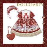 Dolls Party ~ Dolls Printed Lolita OP/JSK 2019 Anniversary Designs -Ready Made