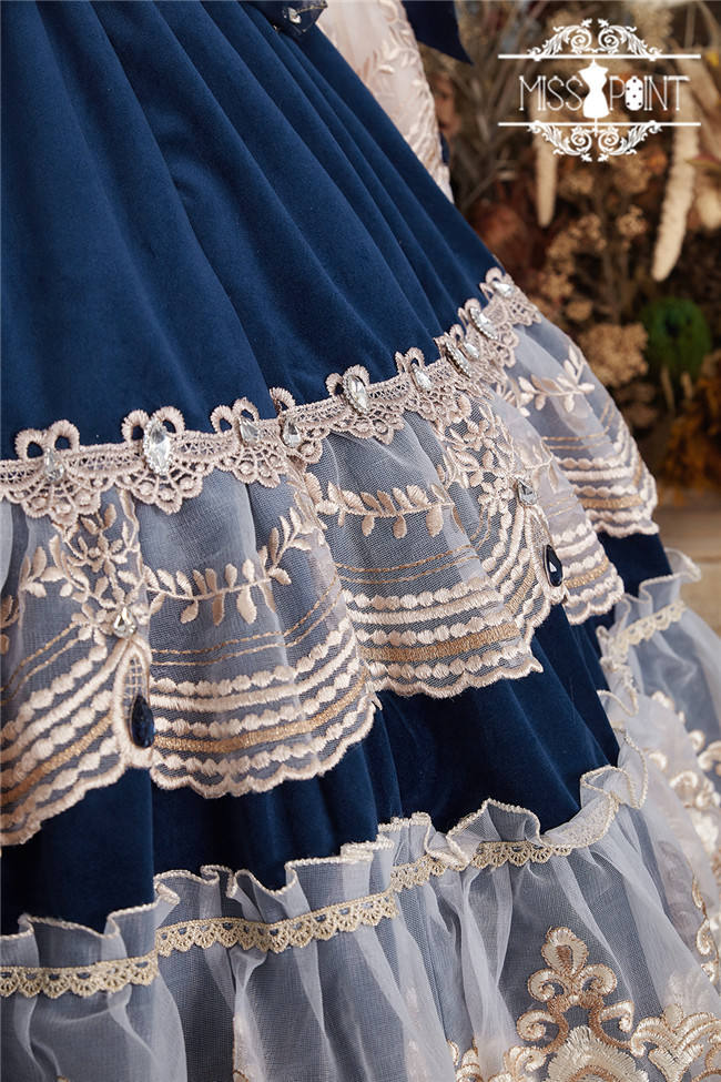 Miss Point ~Masked Ball Luxury Details Lolita OP Fullset