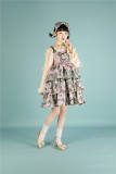 Seashell~ Winter Shirring Lolita Blouse -Ready Made