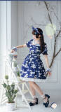 Cats On the Cloud~ Sweet Lolita OP Dress -Pre-order Closed