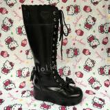 Sweet Pink Bows Lolita Boots