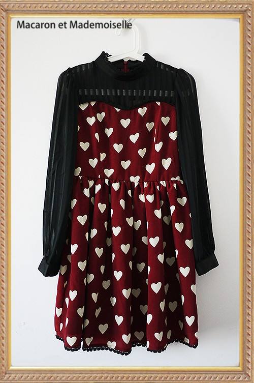 Chess Story The Queen of Hearts Lolita OP Dress