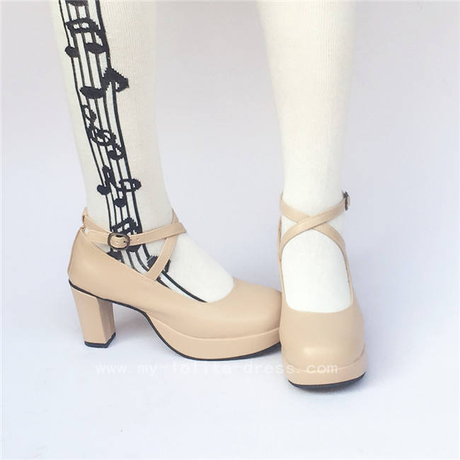 Beautiful Girl's Lolita Heels Shoes