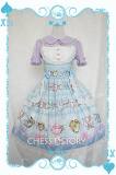 Chess Story Alice's Mad Tea Party Sweet Lolita Jumper Dress