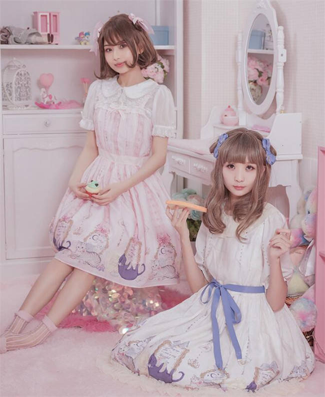 MissCat~ Soft Lolita JSK/Skirt -Ready Made