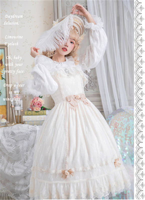 Dawn Maiden~ Vintage Classic Lolita JSK Ready Made