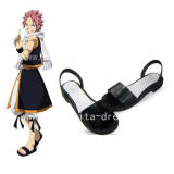 Beautiful Black Fairy Tail Natsu Sandals