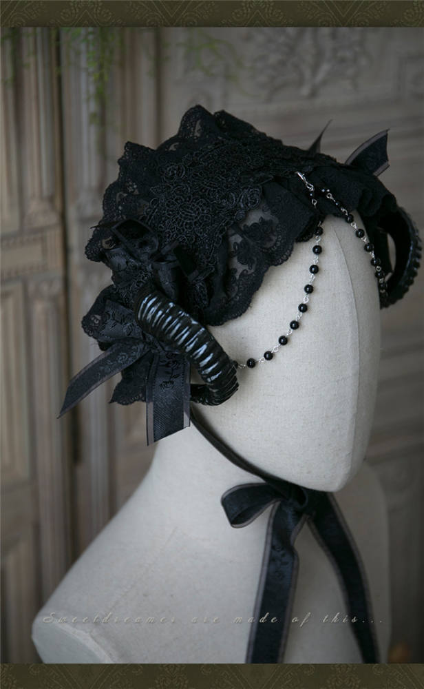 Cutie Creator -Evil Bridal~ Lolita Headband + Veil Set