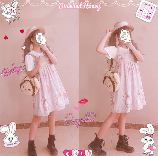 Cute Rabbits~ 2018 New Arrival Sweet Lolita Jumper-OUT