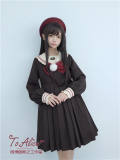 Christmas Theme*Little Berry~ Embroidery Lolita OP -out