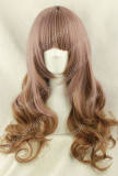 AMO Same Style Mixed Brown 65cm Natural Curls Wig