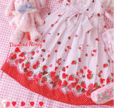 Chocolate Strawberry~ Sweet Lolita Jumper -out