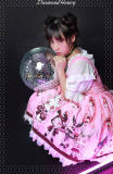 Magic Rabbit Cat Fight~ Sweet Lolita Printed Jumper -Pre-order Closed