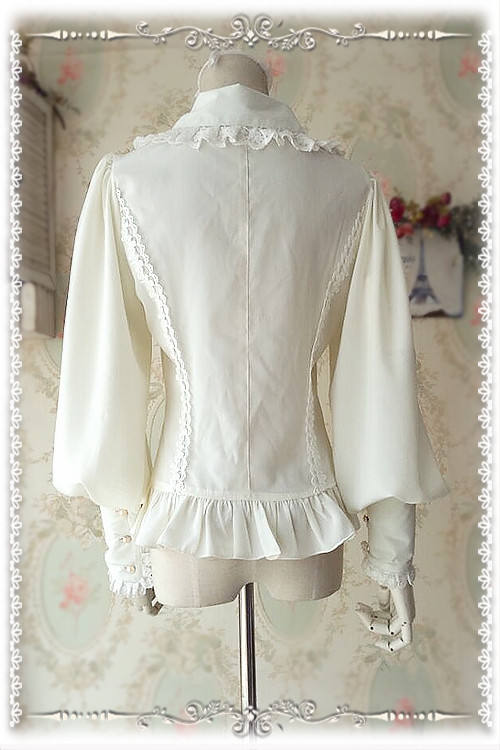 Infanta Gigot Sleeves Chiffon Lolita Blouse