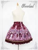 Chocolate Bear~ Lolita Printed Skirt