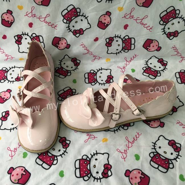 Mint Low Heels Lolita Princess Shoes