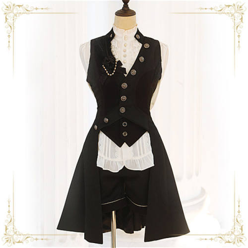 Immortal Thorn Eternal Poetry of Night Vintage Ouji Coat