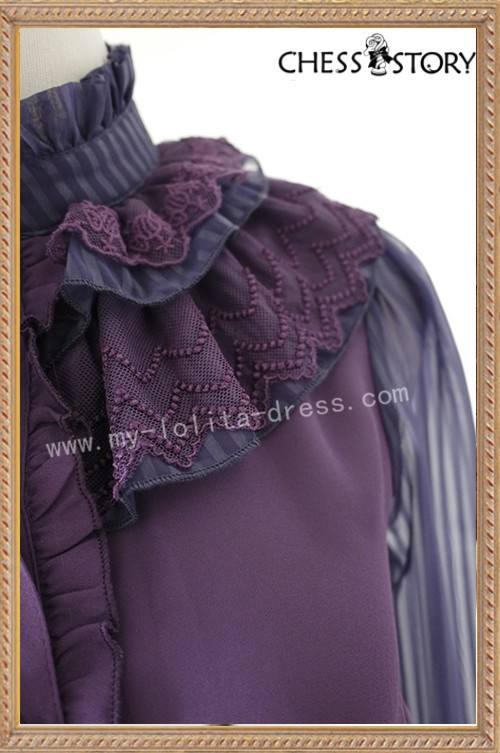 Chess Story Doll Theater Long Sleeves Lolita Blouse