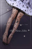 Red Maria~ Organdy Silk Stockings Lolita Tights