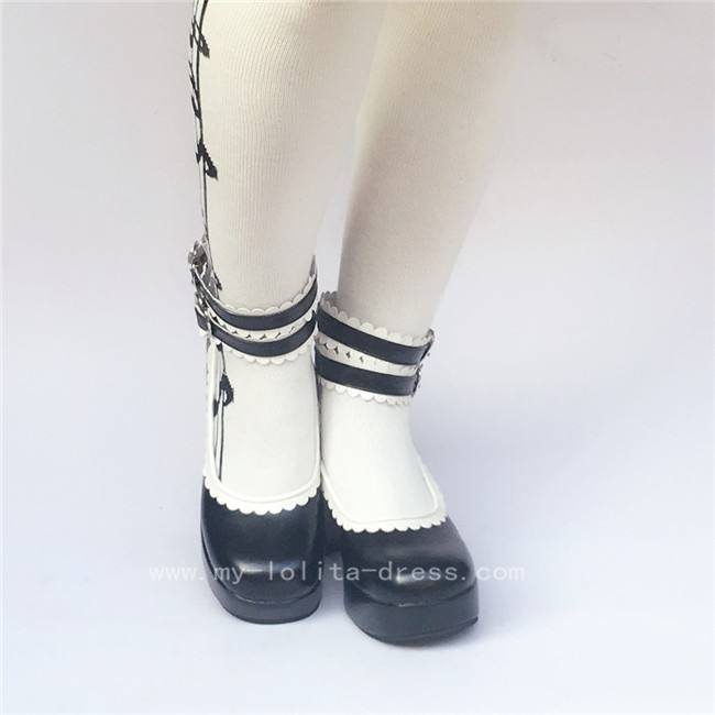 Black Classic Lolita Princess Shoes