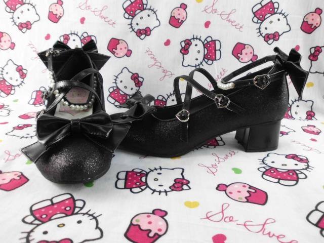 Antaina Tea Party Glitter Lolita Shoes