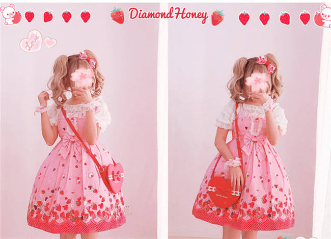2018 Sweet Chiffon Lolita Blouse -out