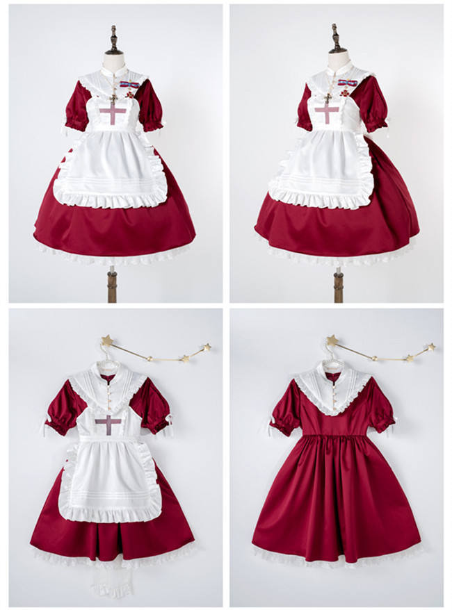 Luna Planetarium ~Lighting Angel~ Long Sleeves Lolita OP -Ready Made
