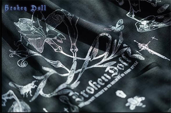Black Lily~ Gothic Lolita JSK -Pre-order Closed