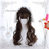 The little silver ~60cm Long Curls Lolita Wig