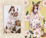 Berries Deer~ Sweet Lolita OP/JSK -Pre-order Closed