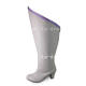 Classic White 6.3cm Heels White Boots