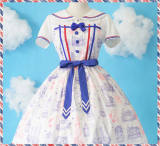 Ista Mori -The Sailor's Dream- Lolita Jumper Dress - Pre-order Closed