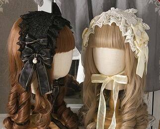Sweet Dreamer Beige*Off-white Lolita Headband 6 Colors