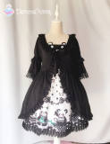 Diamond Honey Lolita Summer Chiffon Hime Sleeves Peignoir/Surface Layer Dress -OUT