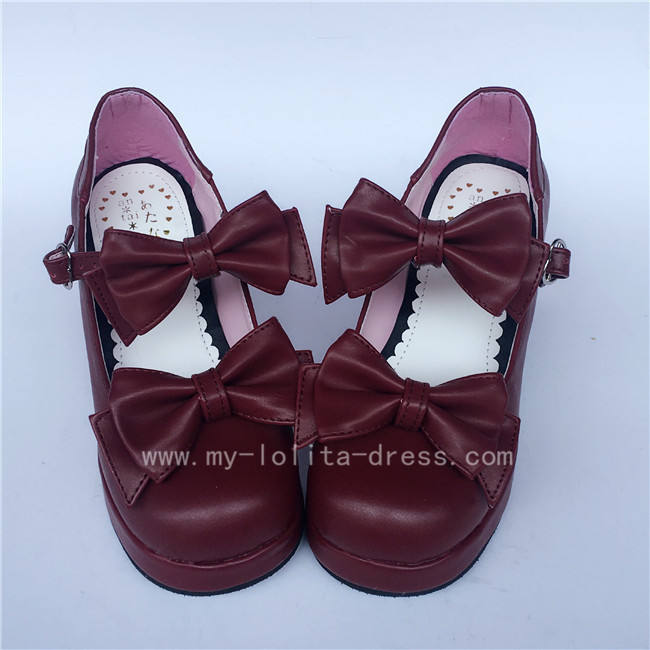 Sweet Chocolate Lolita Heels Shoes