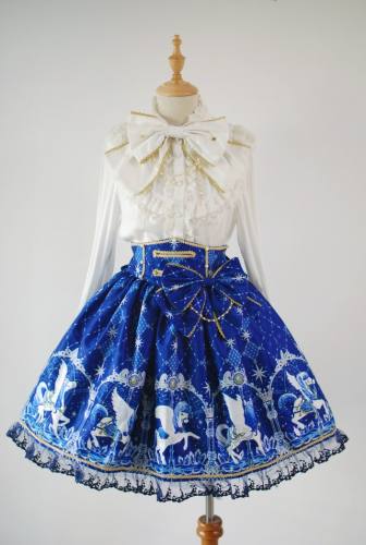 Replica] Angelic Pretty Crystal Dream Carnival Skirt $39.99-Lolita 