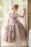 Little Dipper ~Sweet Chiffon Lolita Blouse -Ready made White Size XL - In Stock