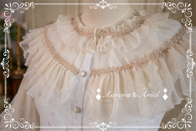 Aurora Ariel Lolita Nemo Double-layers Chiffon Lolita Blouse
