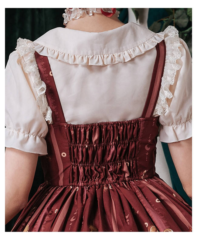 2019 New Arrival Sweet Short Sleeves Lolita Blouse