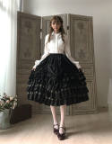 Little Dipper Camellia~ Sweet Lolita Underskirt Petticoat -Flexible Length -Ready Made