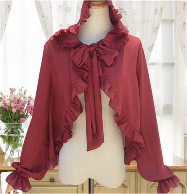 Sweet Chiffon Lolita Bolero -6 Colors Available