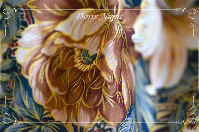 The Night Rose~ Pure Cotton Jacquard Lolita Skirt