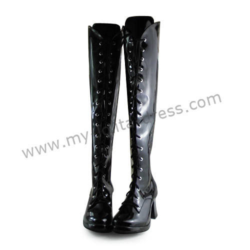 Classic High Shaft Above Knee Lolita Boots