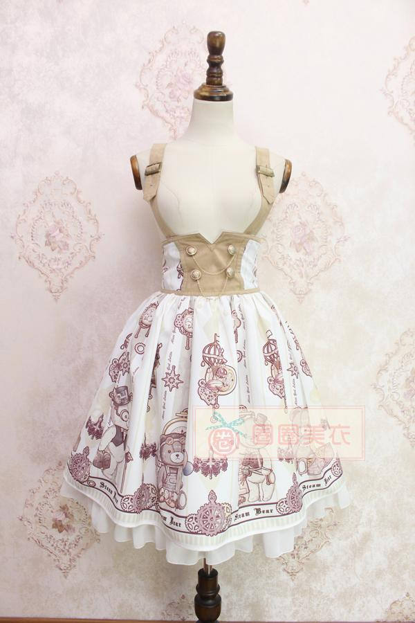 Alice Girl~ Steampunk Bear&Gear~ Lolita Salopette